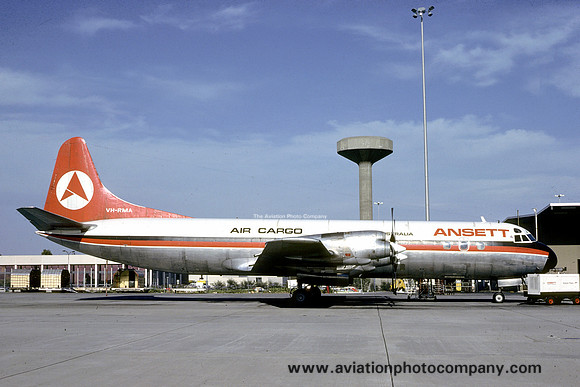 Ansett Air Cargo Lockheed Electra VH-RMA (1981)