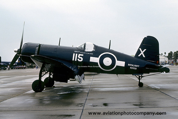 Goodyear FG-1D Corsair C-GCWX/KD658 (1978)