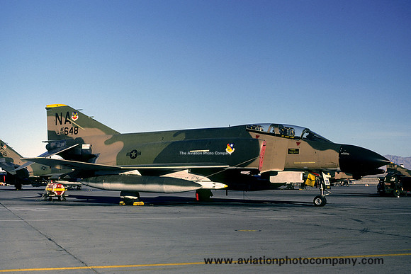 USAF 474 TFW 429 TFS McDonnell F-4D Phantom 66-7648/NA at Nellis AFB (1979)