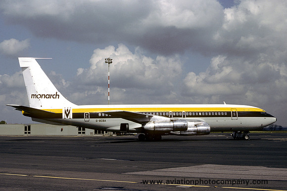 Monarch Boeing 720 G-BCBA (1981)