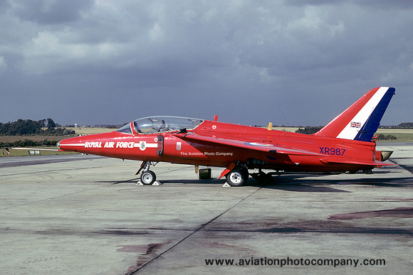 RAF Red Arrows Folland Gnat T.1 XR987 (1979)