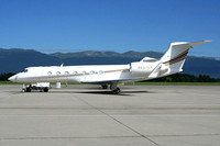Goxxy Inc Gulfstream G550 N557GA at Geneva (2008)