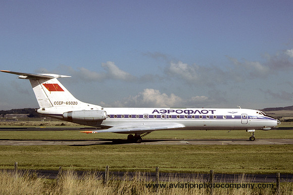 Aeroflot Tupolev Tu-134A CCCP-65020 (1984)
