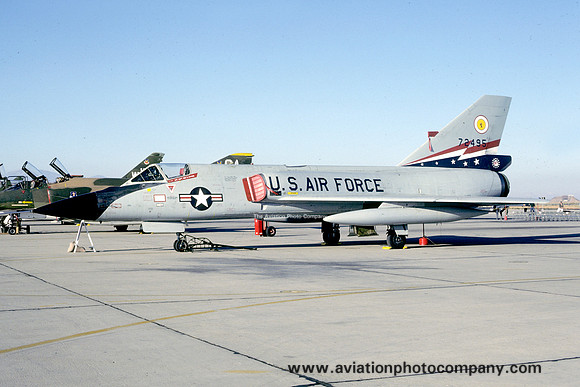 USAF 84 FIS Convair F-106A Delta Dart 57-2495 (1979)