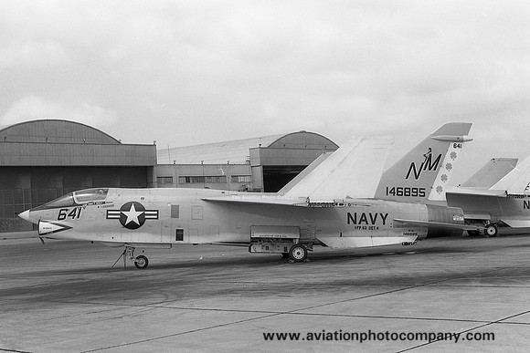 US Navy VFP-63 Det 4 Chance RF-8G Crusader 146895/NM-641 (1975)