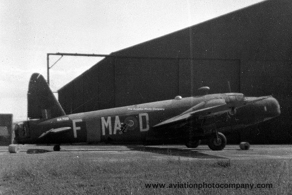 RAF 201 AFS Vickers Wellington T.10 NA796