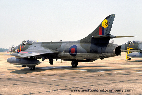 RAF TWU Hawker Hunter F.6 XF516 (1976)