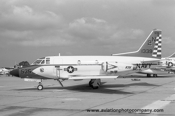 US Navy VT-10 North American T-39D Sabreliner 151339/2N-535 (1975)