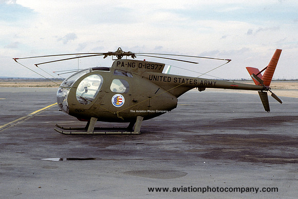 US Army Pennsylvania ArNG Hughes OH-6A Cayuse 65-12977 (1980)