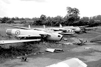 RAF De Havilland Mosquito fuselages (1960)