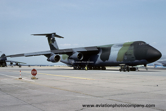 USAF 60 AW Lockheed C-5B Galaxy 86-0024 at Rhein Main (1992)