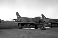 RAF Supermarine Swift FR.5 at 60 MU RAF Leconfield (1961)