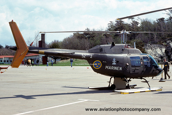 Swedish Navy 2 Wing Bell 206 Jet Ranger 6052 (1976)