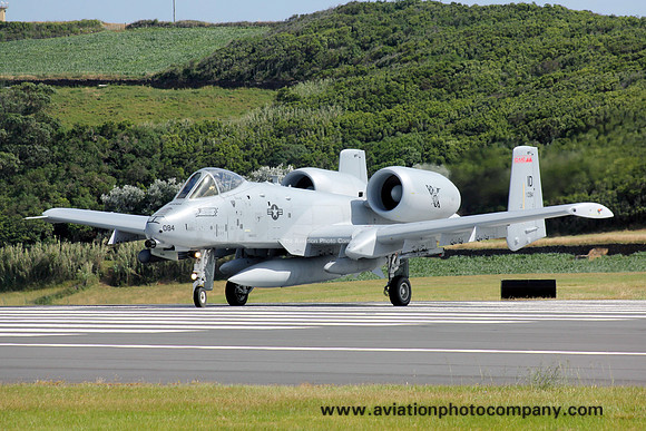 USAF Idaho ANG 190 FS Fairchild A-10C 79-0084/ID at Lajes (2014)