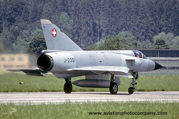 Swiss Air Force Dassault Mirage 3S J-2301 (1985)