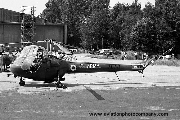 Army Air Corps BAOR Saro Skeeter AOP.12 XL771 (1964)