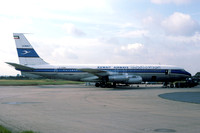 Kuwait Airways (leased from British Midland) Boeing 707-321F G-AZWA (1977)