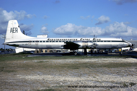 AER Aerotransportes Entre Rios Canadair CL-44 LV-JZB (1978)