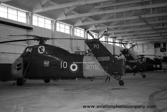 Royal Navy Westland Wessex HAS.1 XM841 stored at Wroughton (1976)