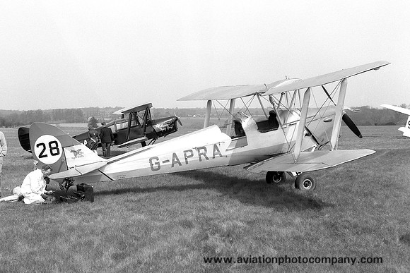 Tiger Club De Havilland Tiger Moth G-APRA/28 (1962)