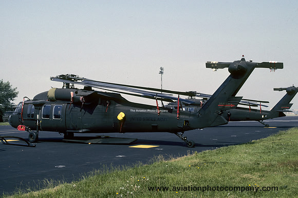 US Army Sikorsky UH-60A Blackhawk 82-26026 at Rhein Main AB (1989)
