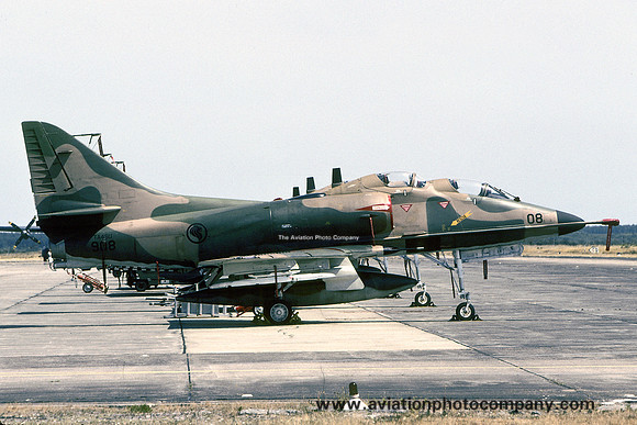 Singapore Air Force 150 Squadron Douglas TA-4SU Skyhawk 908 (2005)