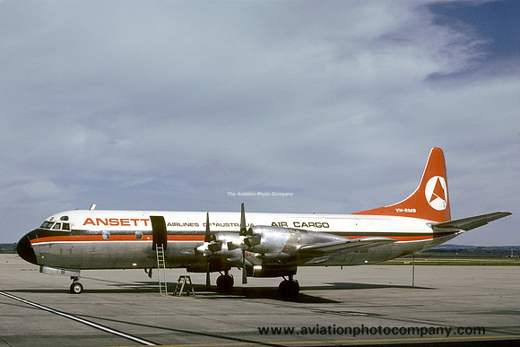 Ansett Air Cargo Lockheed Electra VH-RMB (1979)