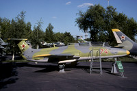 Soviet Air Force Aero L-29 74 red displayed at Saratov (2003)