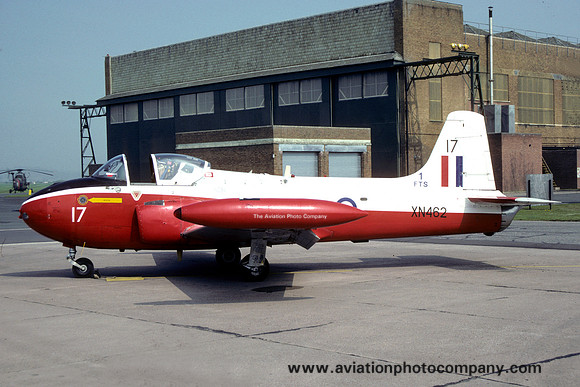 RAF 1 FTS Hunting Jet Provost T.3A XN462/17 (1991)