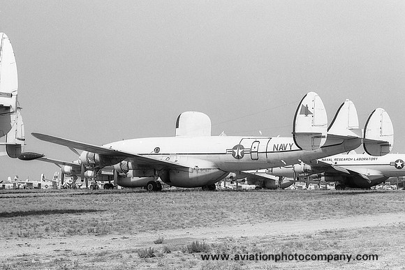 US Navy VQ-2 Lockheed EC-121M Warning Star 131392 at MASDC Davis Monthan (1978)