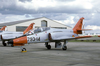 Spanish Air Force Ala 79 CASA C-101 Aviojet E.25-14/793-14 at IAT Fairford (1987)