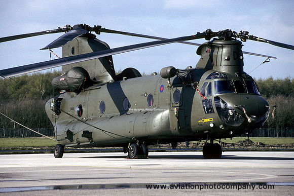 RAF 7 Squadron Vertol Chinook HC.2 ZA681/ED (2000)