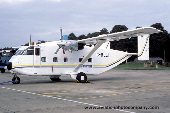 Aero Services Short Skyvan G-BLLI (1984)
