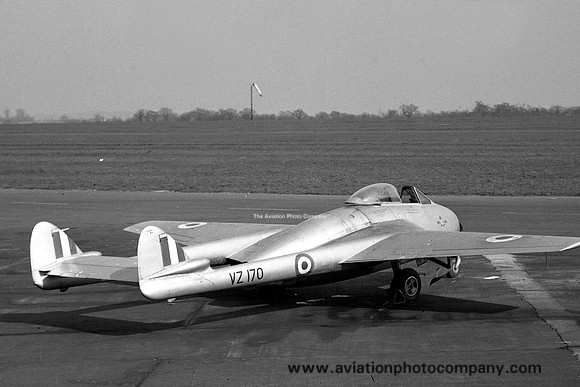 RAF 54 Squadron De Havilland Vampire FB.5 VZ170