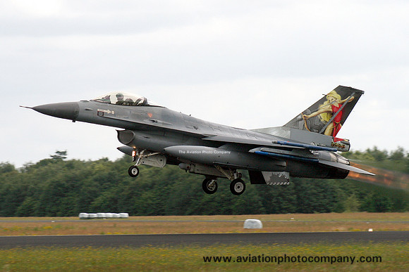 Dutch Air Force GD F-16AM J-002 at the Gilze Rijen Airshow (2014)