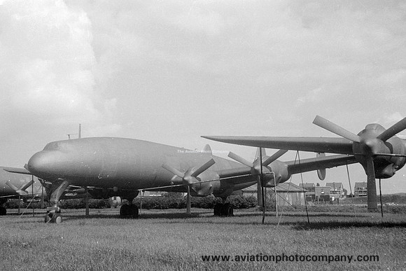 Lockheed L-1049G Super Constellation PH-LKS at Amsterdam Schiphol