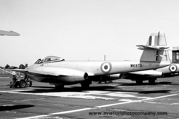 RAF FCCS Gloster Meteor F.8 WK979 (1960)