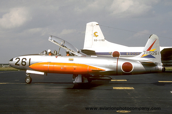 JASDF HQ Squadron Lockheed T-33A Shooting Star 71-5261 (1986)