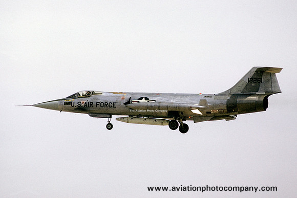 USAF/West German AF 58th Tactical Fighter Wing Lockheed F-104G Starfighter 63-13251 (1974)