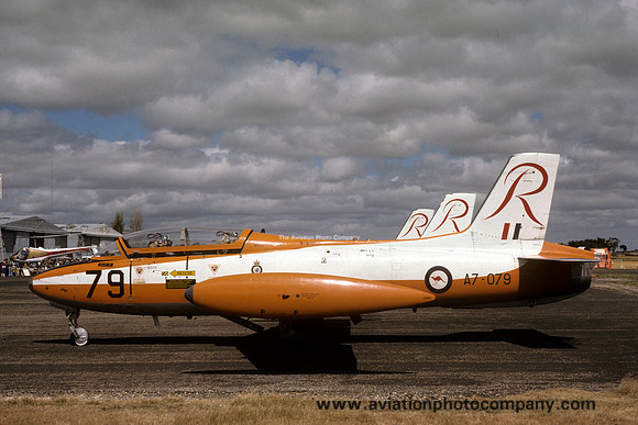 RAAF Roulettes CAC MB.326H A7-079 (1979)