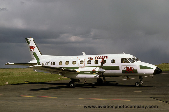 Air Ecosse Embraer Bandeirante G-CELT (1979)