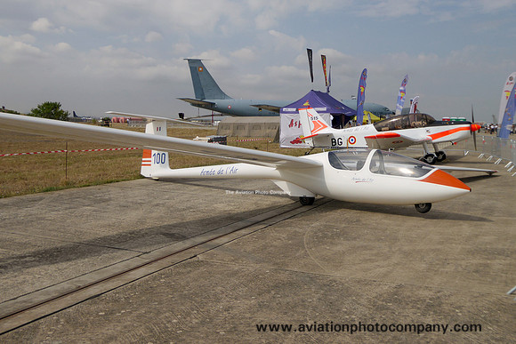 French Air Force SAVV25/535 Centrair C201B 100 at the Istres Air Show (2016)