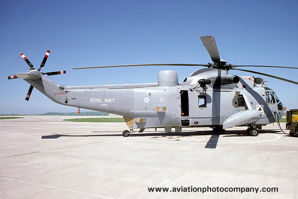 Royal Navy 771 Squadron Westland Sea King HAS.5 XV705/CU821 (1988)