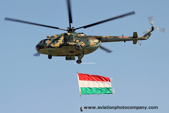 Hungarian Air Force Mil Mi-17 701 at the Kecskemet Airshow (2013)