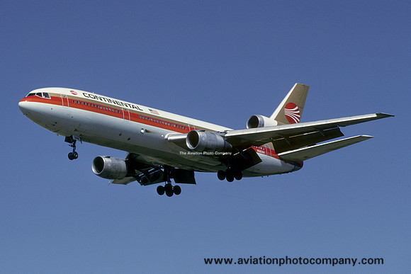 Continental Airlines Douglas DC-10-10 N68044 (1984)