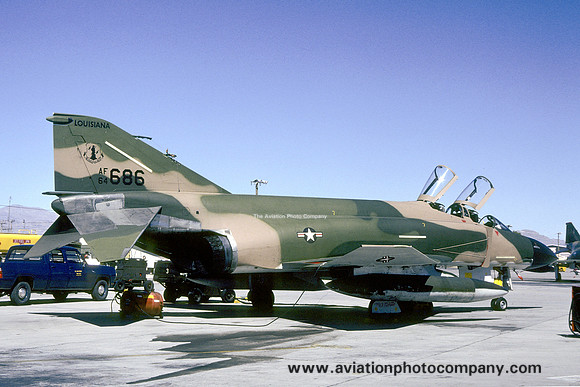 USAF Louisiana ANG 122 TFS McDonnell F-4C Phantom 64-0686 (1980)
