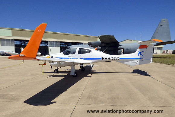ENAC Diamond DA-42 F-HCTC at Istres (2024)