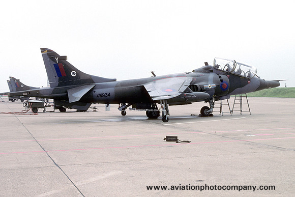 RAF 20 Squadron BAE Harrier T.4 XW934/Y (1994)