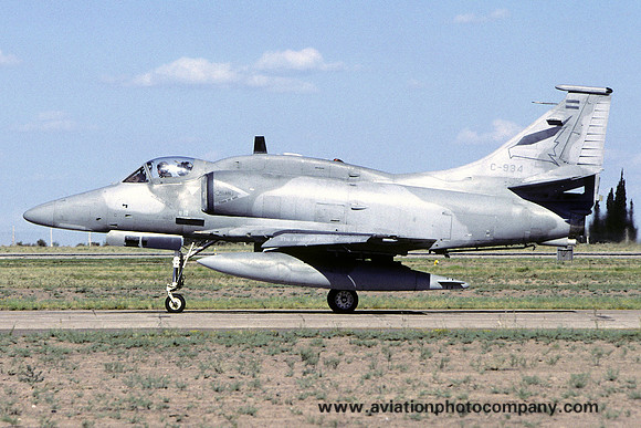 Argentinian Air Force BA 5 Douglas A-4R Skyhawk C-934 (2005)