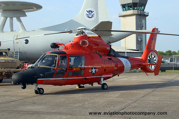 US Coast Guard Corpus Christi Aerospatiale MH-65D Dolphin CG6554  at the NAS Kingsville Airshow (2016)